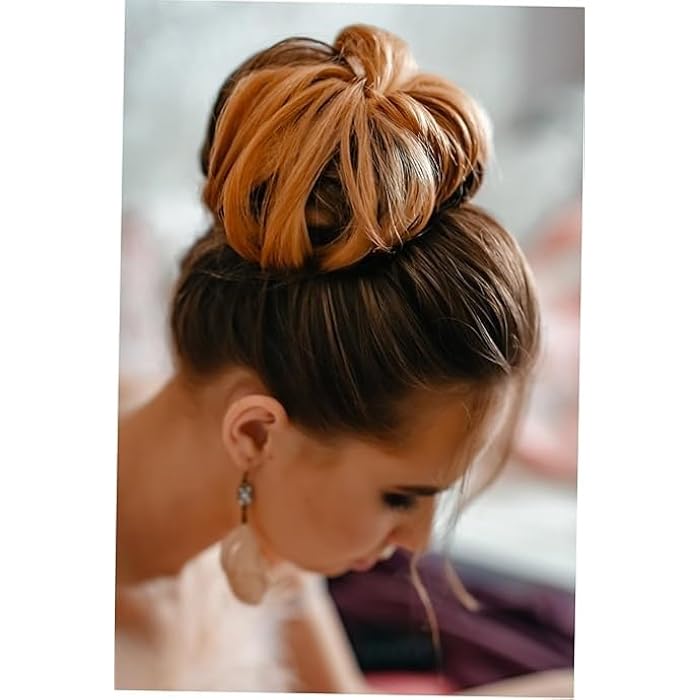 A hair clip to make a donut-shaped hair bun,Black - Image 3